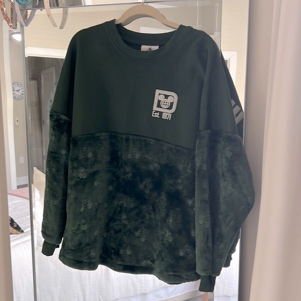 Spirit Jersey | Disney | Walt Disney World Green Velour  | Size S